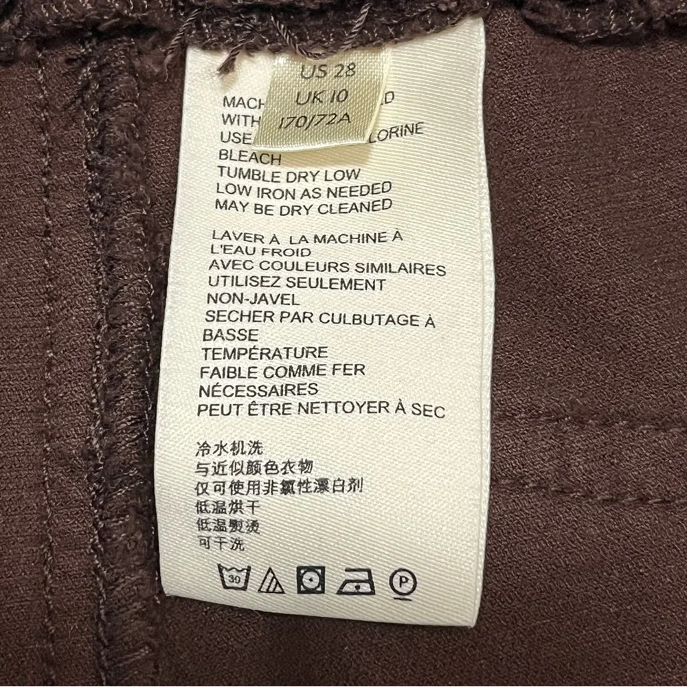 Anthropologie Brown High-Rise Skinny Corduroy Pants - Picture 15 of 16